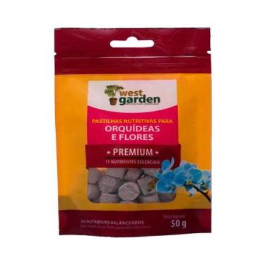 Imagem de Fertilizante West Garden Premium Nutrição para Orquídeas e Flores Plas