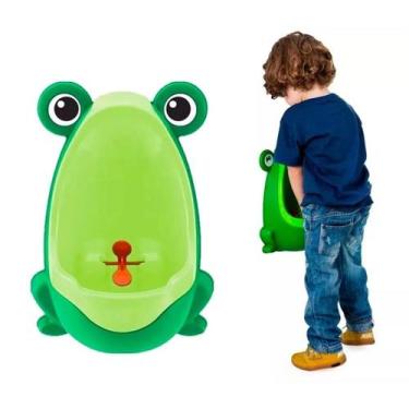Imagem de Mictorio Infantil Sapinho Criança Xixi - Utimix, Verde, Sapinho