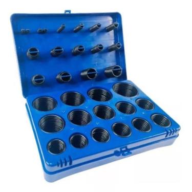 Imagem de Maleta Anel De Vedação Oring Borracha Kit 428 Peças Mm - Super Seals