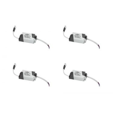 Imagem de Kit C/4 - Driver Reator Fonte P/Painel Led Blumenau 24W, Bivolt