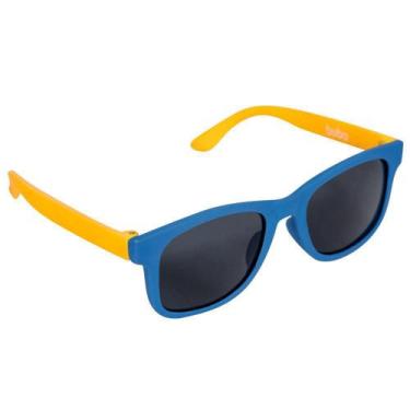 Imagem de Óculos De Sol Buba Com Proteção Solar Azul e Amarelo 11749