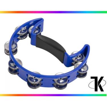 Imagem de Pandeirola / Pandeiro / Meia Lua -- Liverpool -- Azul