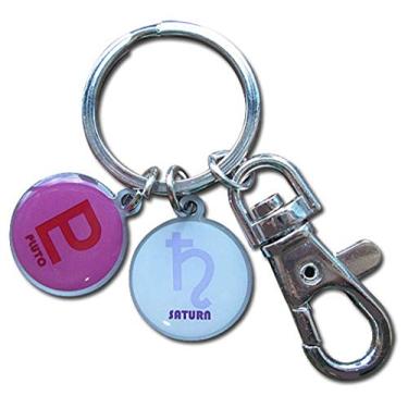 Imagem de Great Eastern Entertainment Sailor Moon - Pluto & Saturn Keychain, 2"