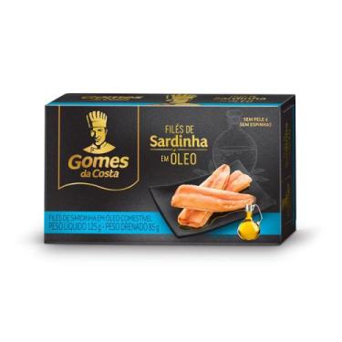 Imagem de Filés de Sardinha em Óleo Gomes da Costa 125g