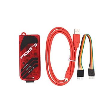 Imagem de Comidox 1 pç PICkit3 chips eletrônicos emulador original MPLAB PICkit 3 PIC microcontrolador chip no circuito programador depurador