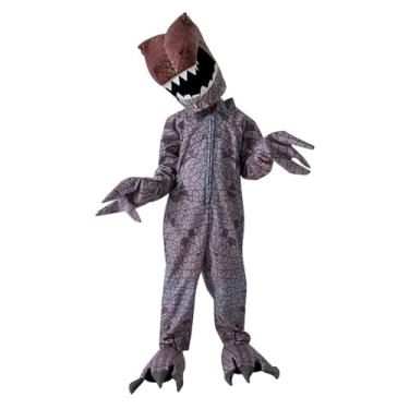 Imagem de Fiocias Conjunto de Fantasias de Dinossauro Infantil Halloween Desenhos Animados Roupas de Animais para Apresentação No Palco, M