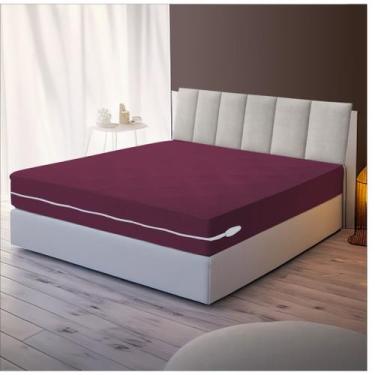 Imagem de Capa Para Colchão Casal King Size -  Malha Gel com Zíper - BG Confecçõ