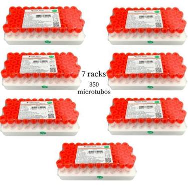 Imagem de Kit Microtubo Ativador 0,5ml Tubo Mini De Coleta Com 350 Unidades - LA