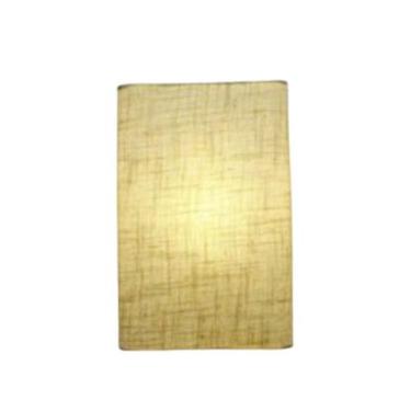 Imagem de Arandela Retangular Retro Md-2029 Cúpula em Tecido 18x10x30cm Rustico 