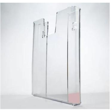 Imagem de Display A4 Acrílico Porta Folha Parede Prontuário Kit 4 Pcs - AGV Cria