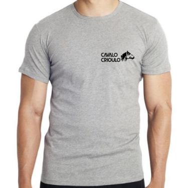 Imagem de Camiseta Cavalo Criolo pequeno Blusa criança infantil juvenil adulto c