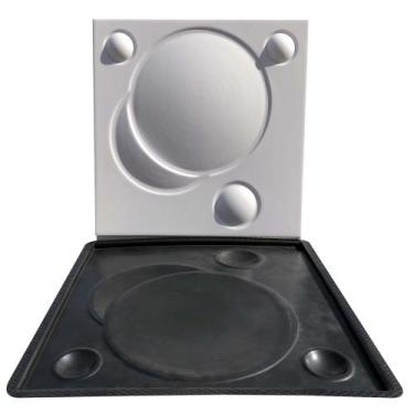 Imagem de Forma 3D Gesso e Cimento ABS - Eclipse - XMOLDES