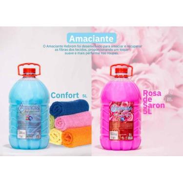 Imagem de Amaciante hebrom. Confort. E rosas de sarom