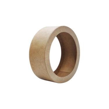 Imagem de Kit 5 Nicho Redondo Simples sem Fundo 23x9 Mdf Madeira - ATACADÃO DO A