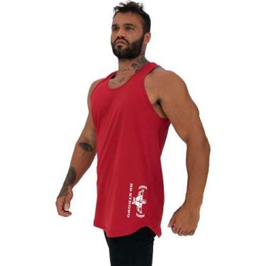 Imagem de Regata Longline Estampa Lateral Masculina MXD Conceito Be Strong, Masc
