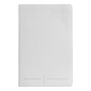 Imagem de Bíblia Sagrada Slim - Luxo, Capa Branca - NVI