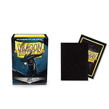 Imagem de Dragon Shield Matte Jet Standard Size 100 ct Card Sleeves Individual Pack