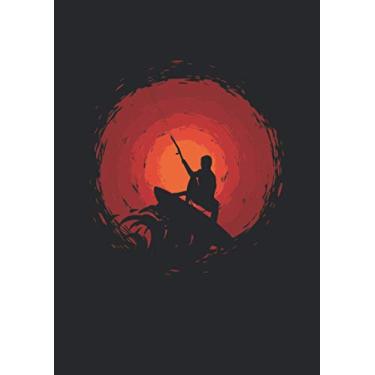 Imagem de A4 Notizbuch kariert mit Softcover Design: Cooles Kitesurf Kiteboarding Kite Kiting Surf: 120 karierte DIN A4 Seiten