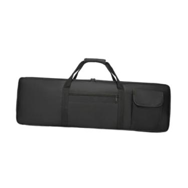 Imagem de Estojo para piano elétrico 88 teclas teclado piano bolsa para show à prova d'água com alças de mochila bolsa de ombro espessada para viagem, S