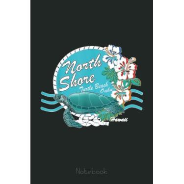 Imagem de Turtle Beach Oahu Hawaii North Shore Sea Turtle Keepsake Notebook: Drawing Journal and Summer Notebook for Children Summer Journal For Kids With Writing Prompts, Interactive Diary Scrapbook