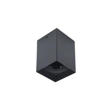 Imagem de Spot De Sobrepor Astraled Carina Mr16 Gu10 Quadrado Bivolt, Preto