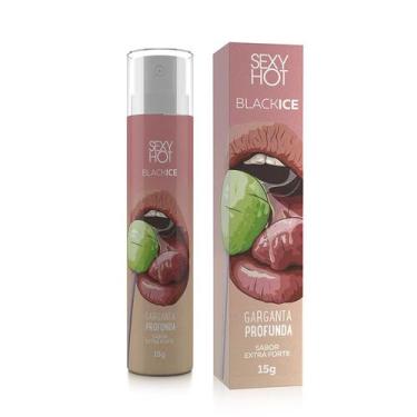 Imagem de Gel Garganta Profunda Extra Forte - Black Ice Sexy Hot 15g - Sex shop