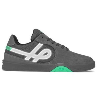 Imagem de Tênis Öus Imigrante Unissex Camurça Chumbo Menta Essencial |-Unissex