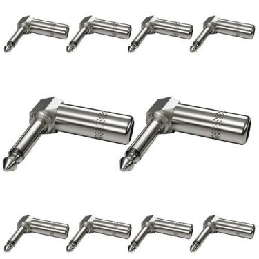 Imagem de Conector P10 1/4 Ts Metal Cachimbo Wc 165 Wireconex 10 Unidades