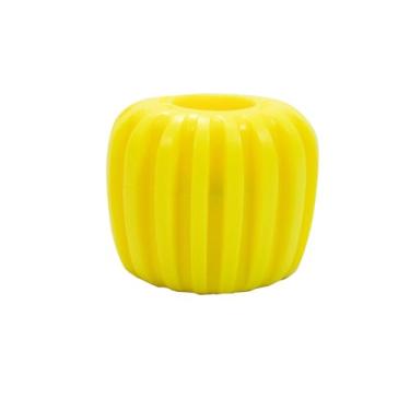 Imagem de Scuba Choice Botão de válvula de cilindro de tanque de mergulho - formato oval, amarelo