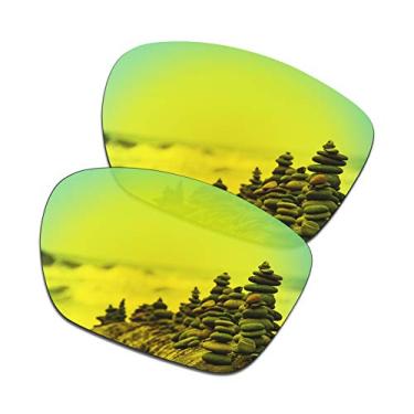 Imagem de SmartVLT Lentes de substituição masculinas para óculos de sol Oakley TwoFace XL OO9350 - Mais opções, 24k Gold, One Size