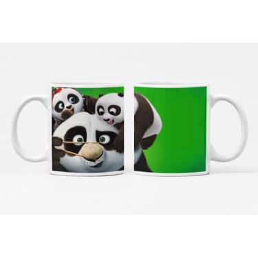 Imagem de Caneca de Porcelana Desenho Kung Fu Personalizada Md18 - Like Geek