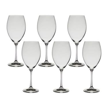 Imagem de Taça De Cristal Bohemia Para Água 590 ml Sophia 6 Peças - Bohemia Crys
