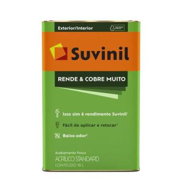 Imagem de Tinta Branco Rende E Cobre Muito Suvinil 18L - SUVINIL - B.A.-MONZA JP