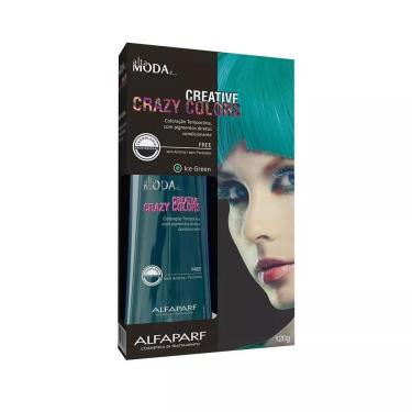 Imagem de Tonalizante Creative Crazy Colors Ice Green Alta Moda 120g – Alfaparf