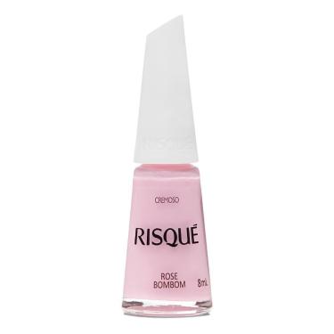 Imagem de Esmalte Risqué Rosa Cremoso Rosé Bombom 8ml