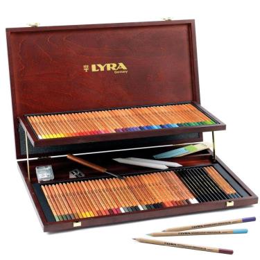 Imagem de Lápis De Cor Lyra Rembrandt Polycolor Profissional 106 Peças