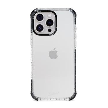 Imagem de Customic Capinha Case Capa para Celular iPhone 16 Pro Max (6.9"), Impactor Space Anti Impacto Proteção Militar 4 metros contra quedas, Antiamarelamento, Transparente e Preta