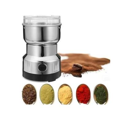 Imagem de Moedor de Café Triturador de Grãos em Inox - Bm Ecommerce