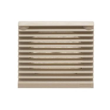 Imagem de Grelha com Filtro de Embutir para Ventilador 80x80x25 PV801 Metaltex, 