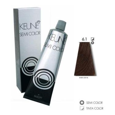 Imagem de Tinta Semi Color Keune 6.1 Dark ASH BL 60ml