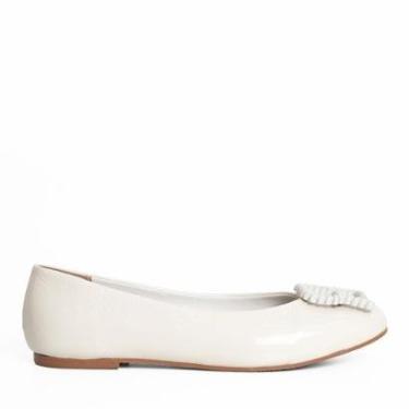 Imagem de Sapatilha RB Couro Off White-Feminino