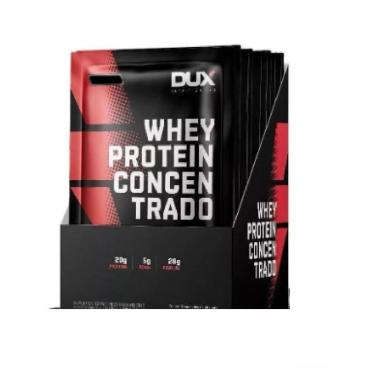Imagem de Whey Protein Concentrado Sachê 30g Chocolate Branco 10un Dux-Unissex