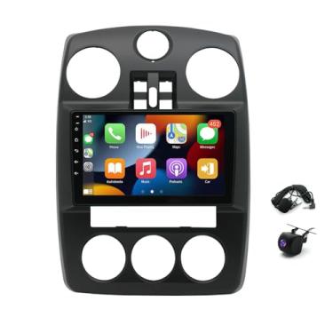 Imagem de Estéreo para carro Android 13 Double Din de 9 polegadas com carplay sem fio Android Auto para Chrysler PT Cruiser 2006-2010 receptor de áudio automotivo com WiFi, GPS, Bluetooth, AHD, receptor de