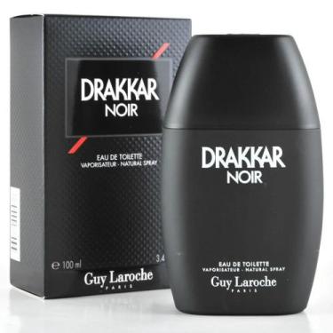 Imagem de Perfume Drakkar Noir 100 Ml Guy Laroche Masculino Original Importado L