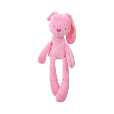 Imagem de Fantoche De Mão De Coelho De Pelúcia Macio Para Bebê, Boneca Calmante 
