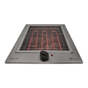 Imagem de Churrasqueira Elétrica Cooktop Ranch Com Pedras Vulcânicas Fischer 220V