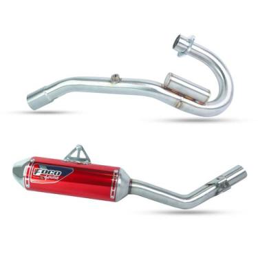 Imagem de Escapamento Foco Racing Esportivo Pulse Sahara 300 Vermelho
