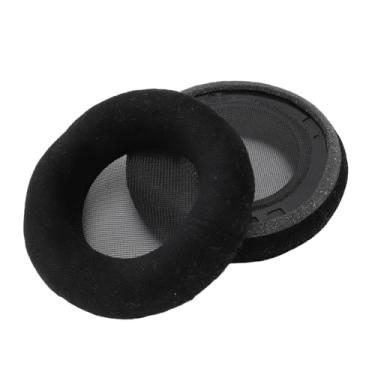 Imagem de Generic Fones de Ouvido Fontes de Reposição, Alfates de Alta Densidade de 2pcs de Veludo de Substituição de Veludo, Redução de Ruído Confortável para Q701 Q702 (Preto)