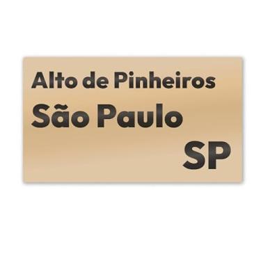 Imagem de Imã de Geladeira Alto de Pinheiros São Paulo MDF 7cm x 4cm