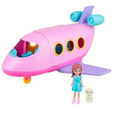 Imagem de Boneca Babi com Avião Play & Fun CV233232